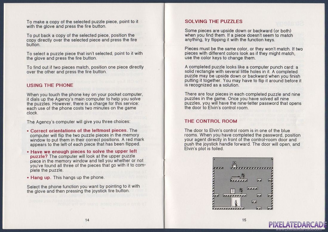 Impossible Mission: Instruction Manual - Page 10