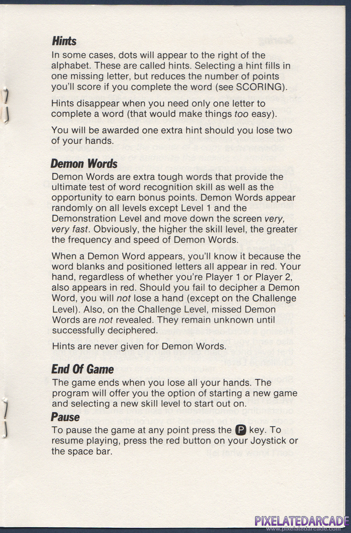 Webster: The Word Game: Instruction Manual - Page 6