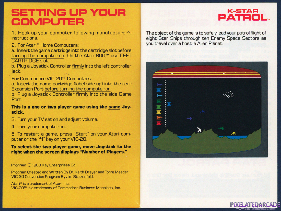 K-Star Patrol: Instruction Manual - Page 2