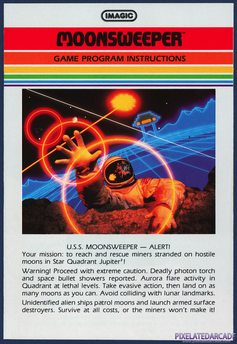 Moonsweeper: Instruction Manual - Page 1
