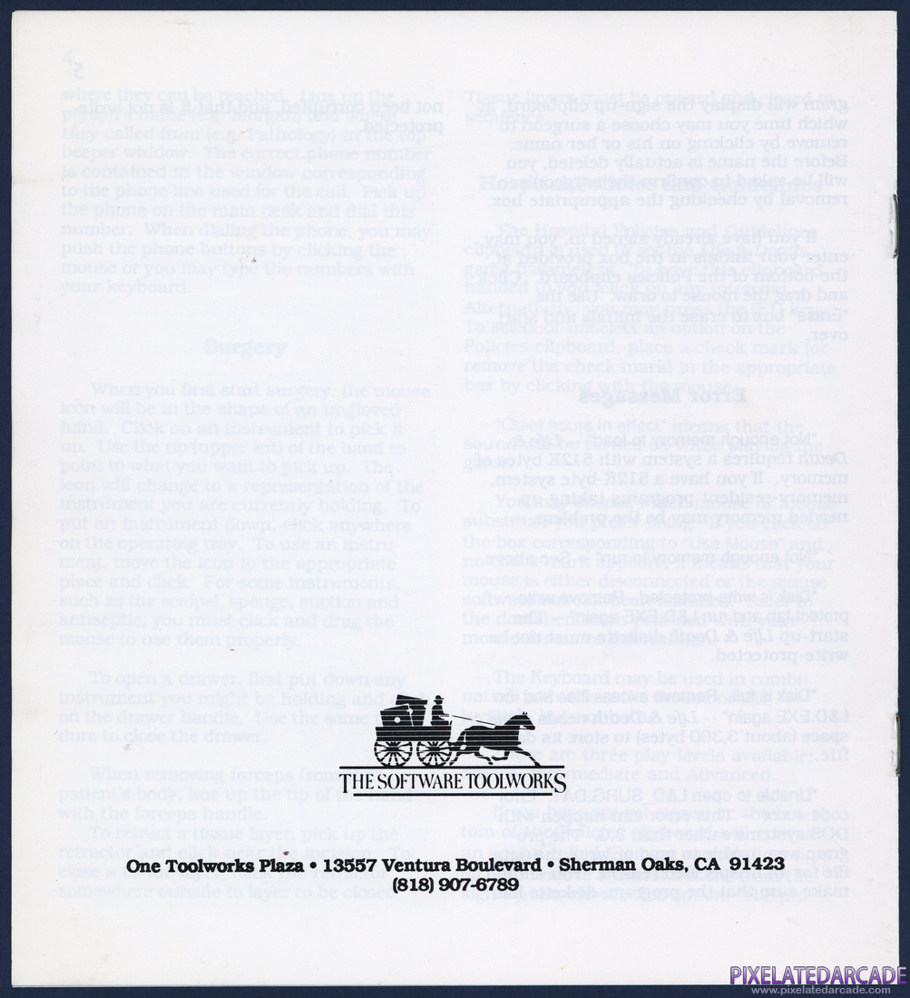 Life & Death: Operating Procedures Manual - Page 7
