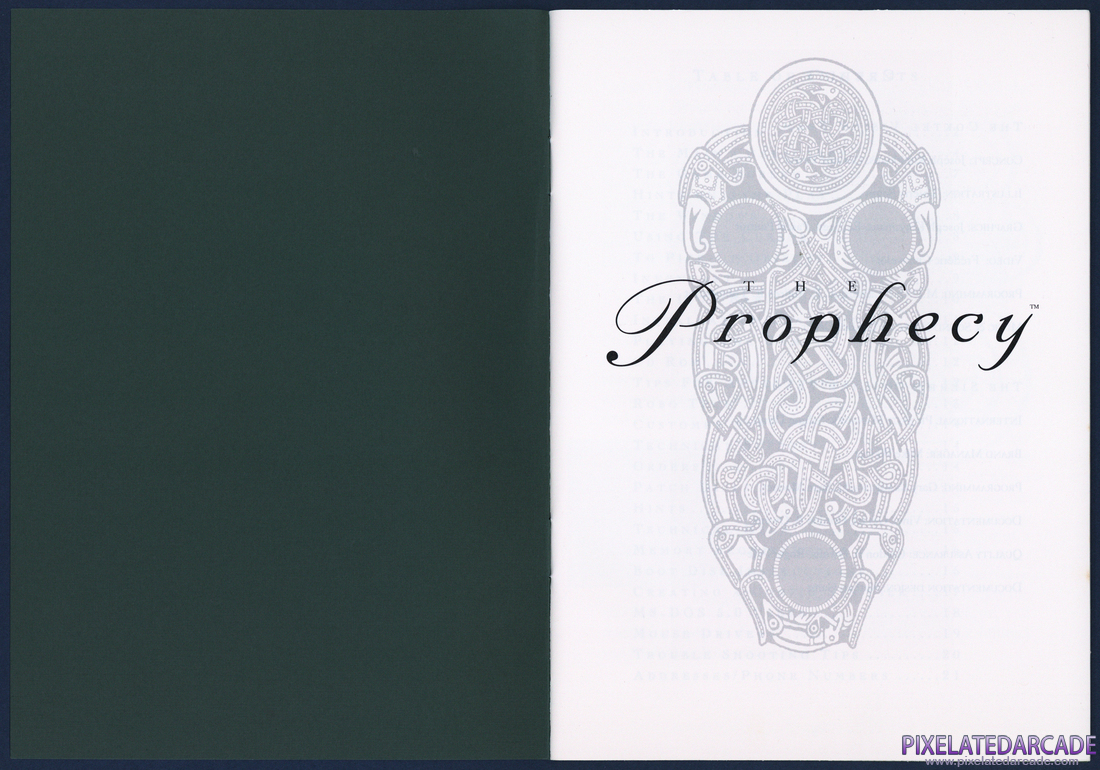 The Prophecy: Instruction Manual - Page 2