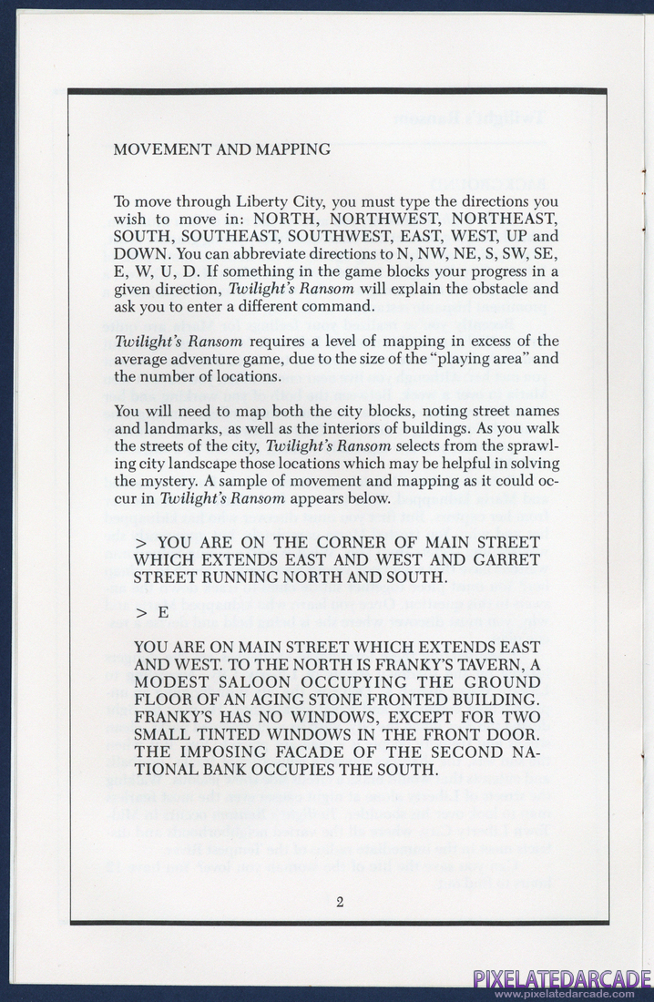 Twilight's Ransom: Instruction Manual - Page 4