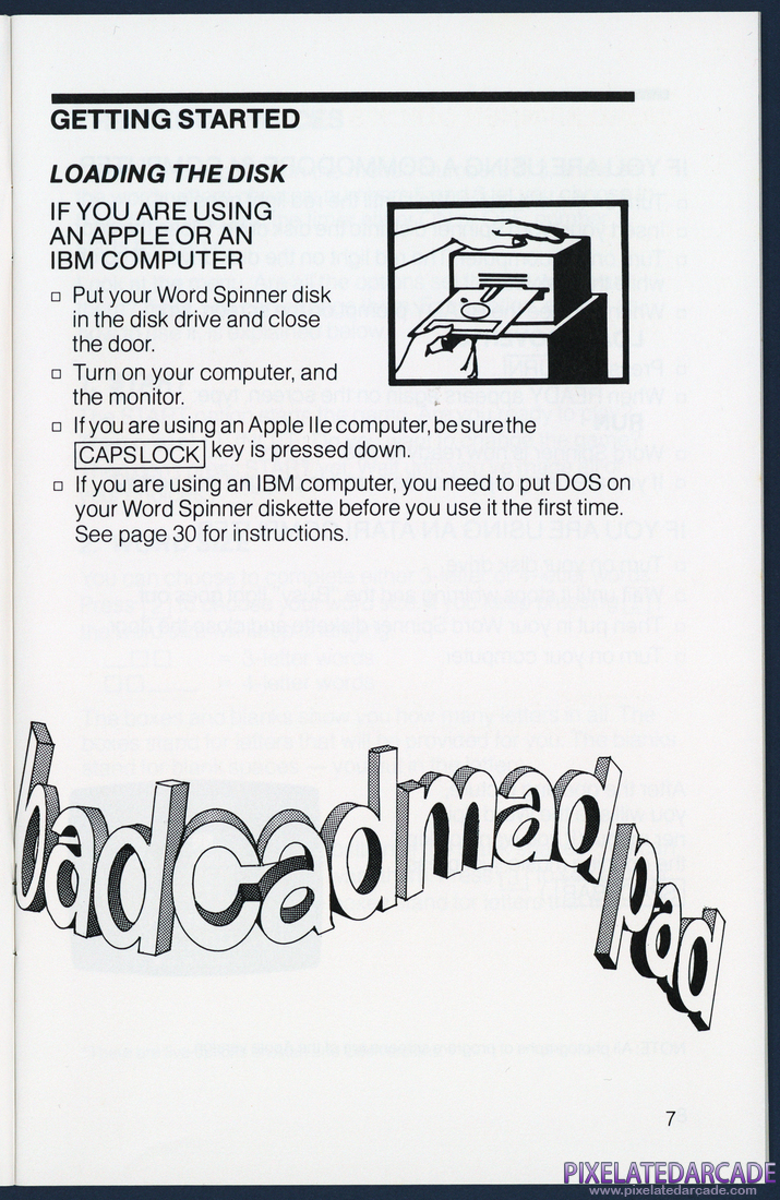 Word Spinner: Instruction Manual - Page 7