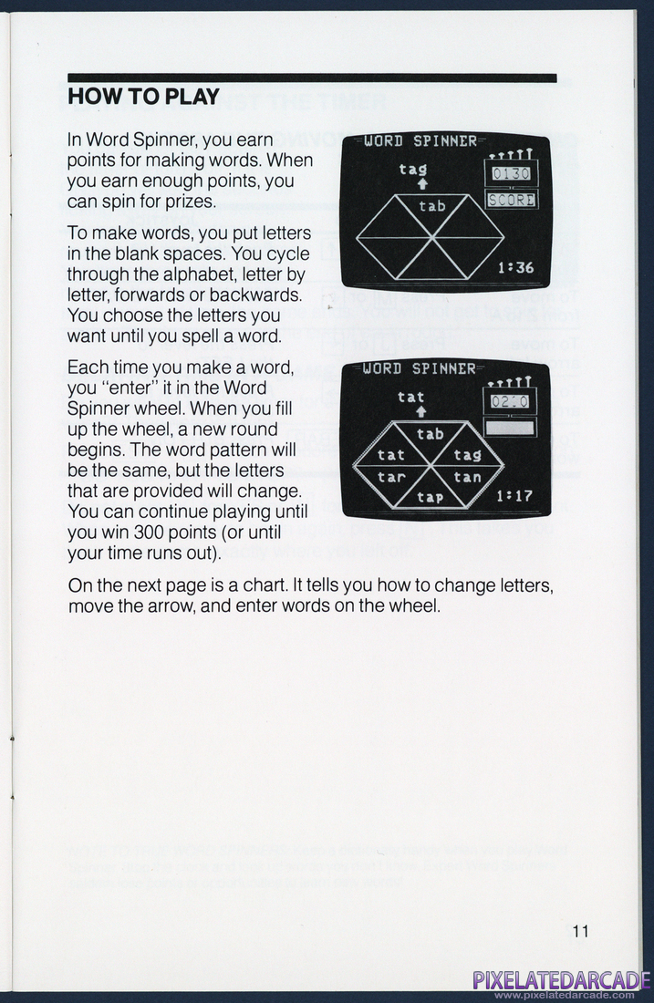 Word Spinner: Instruction Manual - Page 11