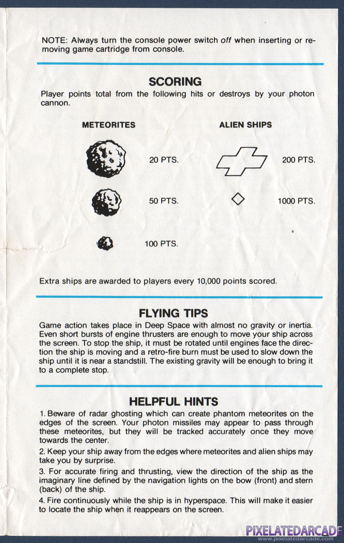 Meteorites: Instruction Manual - Page 3
