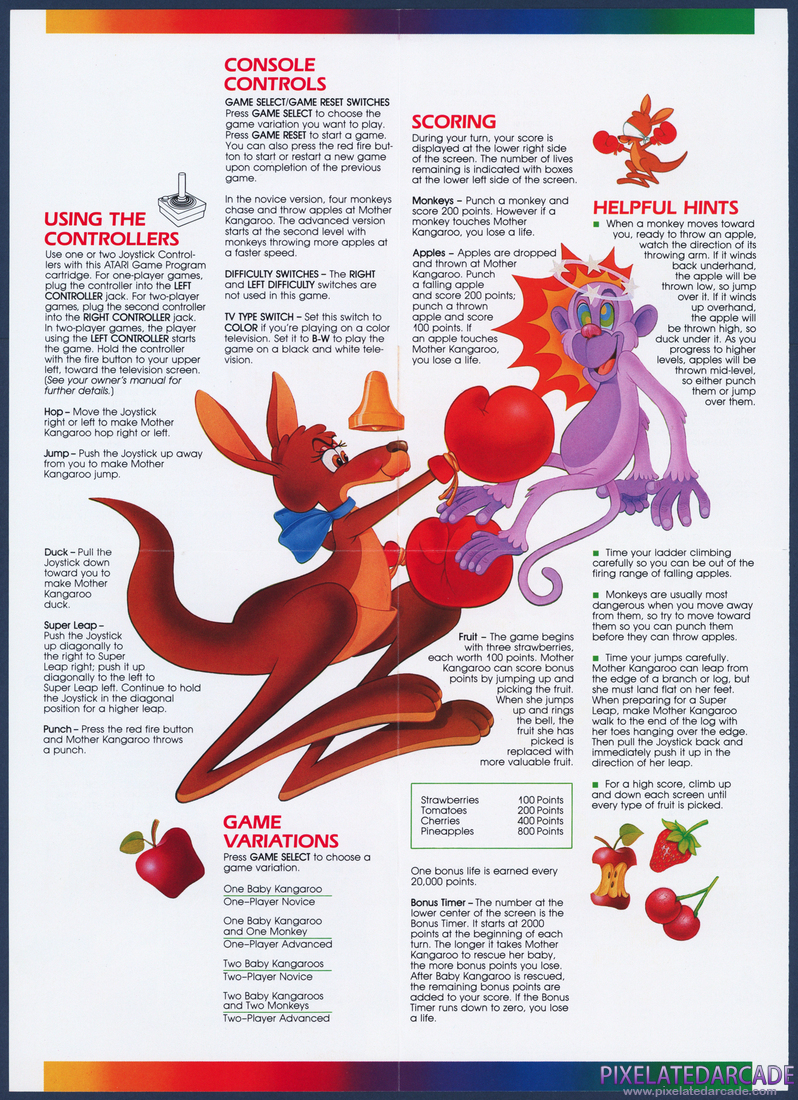 Kangaroo: Instruction Manual - Page 3