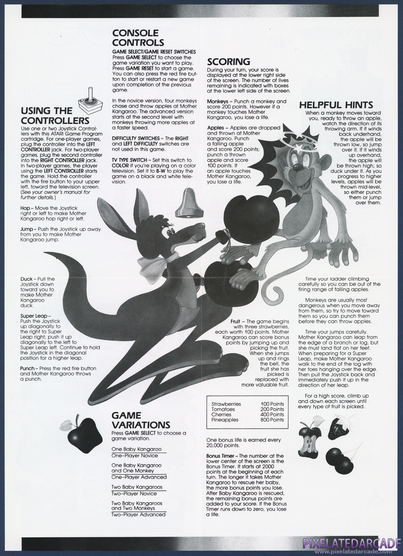 Kangaroo: Instruction Manual - Page 3