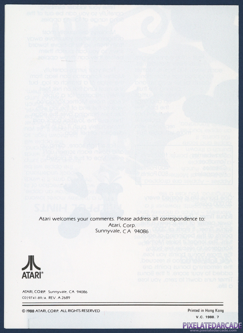 Kangaroo: Instruction Manual - Page 4