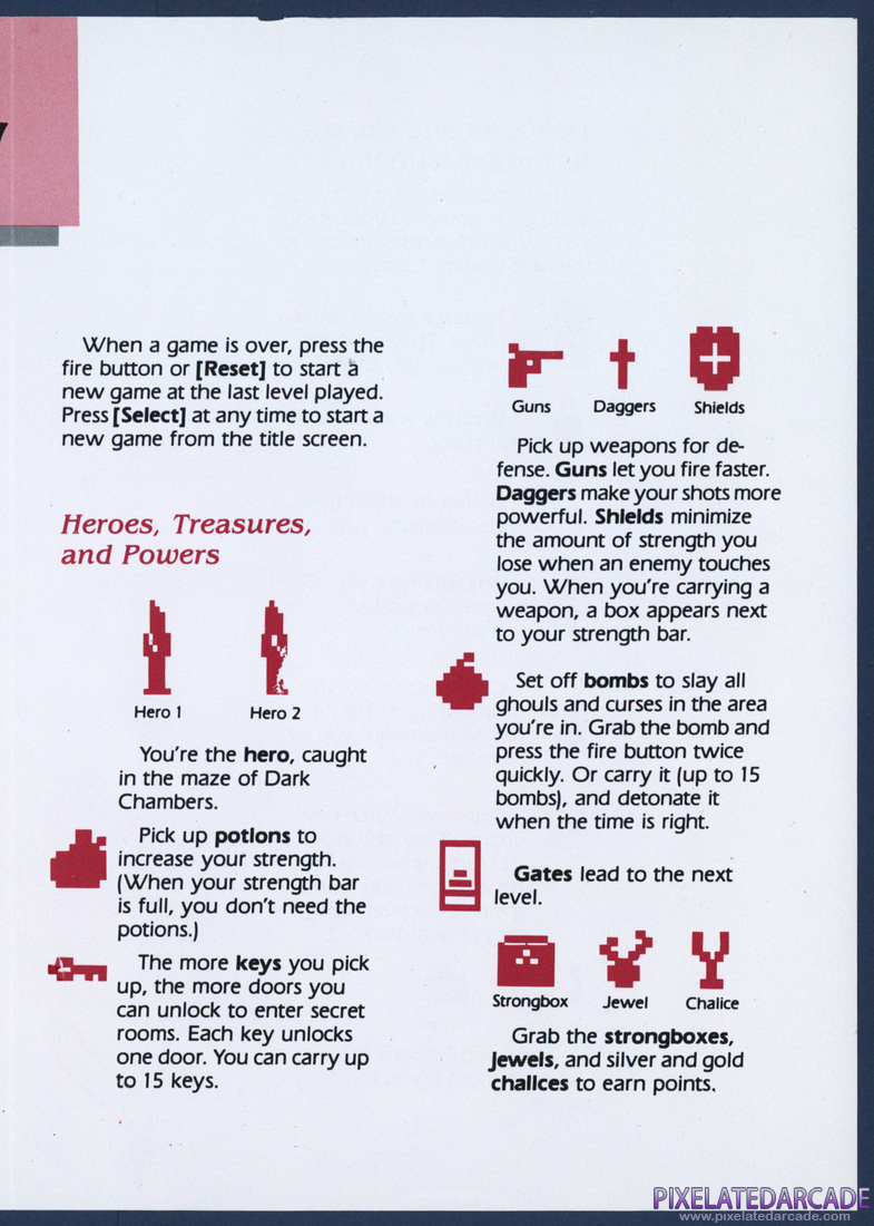 Dark Chambers: Instruction Manual - Page 4