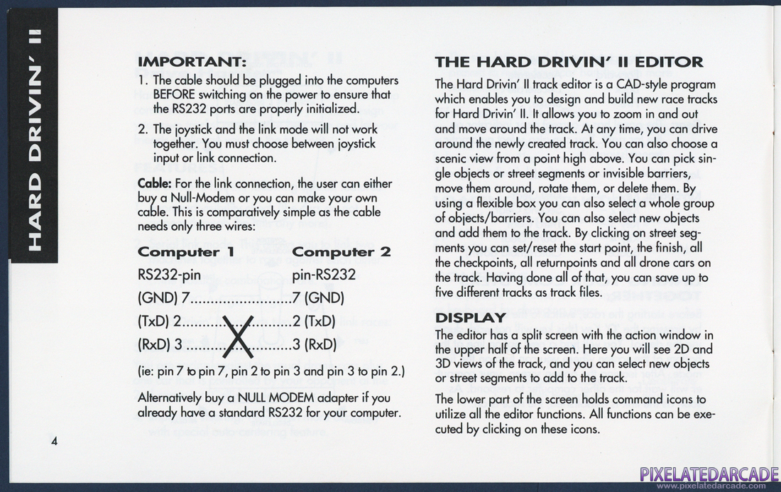 Tengen's Arcade Hits: Instruction Manual - Page 4