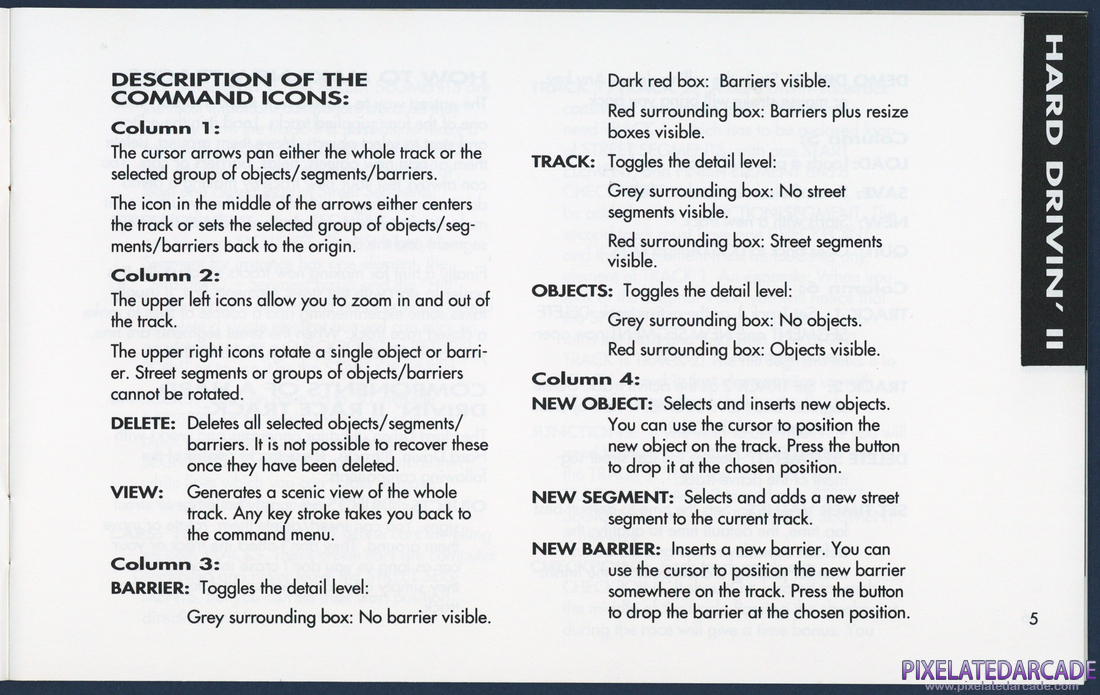Tengen's Arcade Hits: Instruction Manual - Page 5