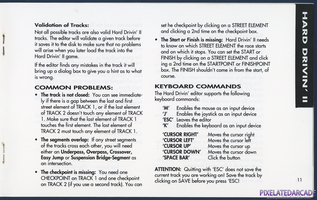 Tengen's Arcade Hits: Instruction Manual - Page 11