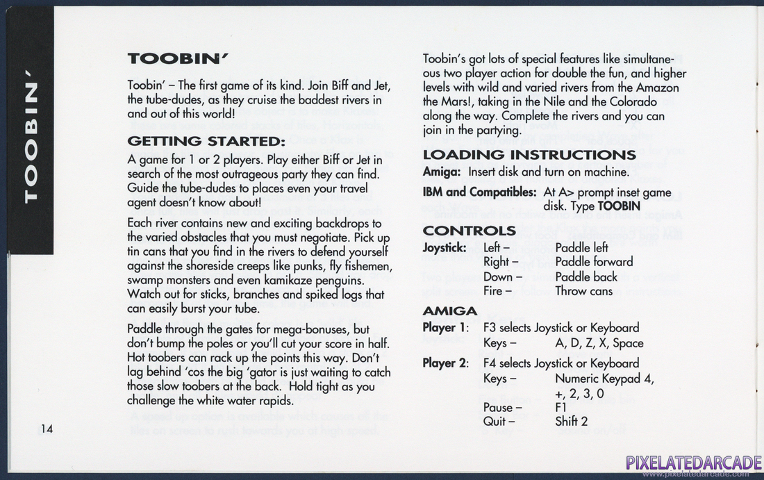 Tengen's Arcade Hits: Instruction Manual - Page 14