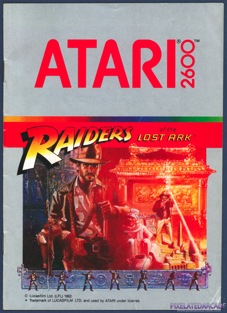 Raiders of the Lost Ark: Instruction Manual - Front Cover