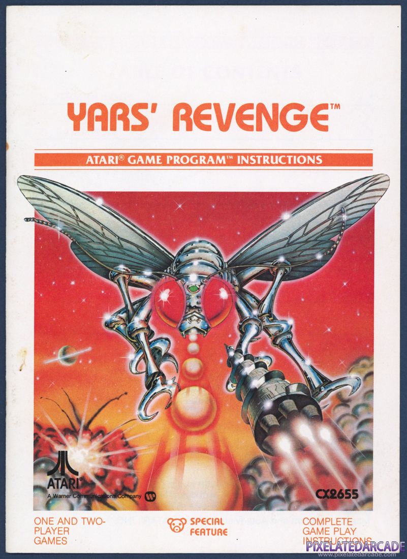 Yars' Revenge: Instruction Manual - Page 1