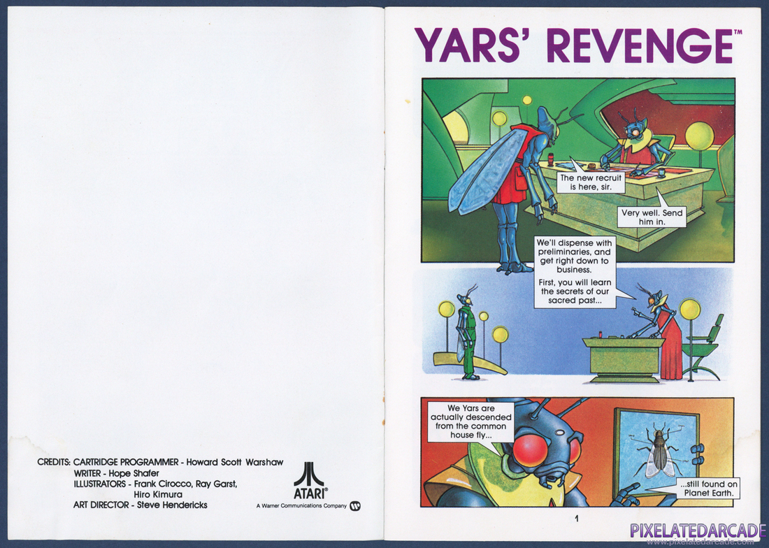 Yars' Revenge: Yars' Revenge Comic Book - Page 2