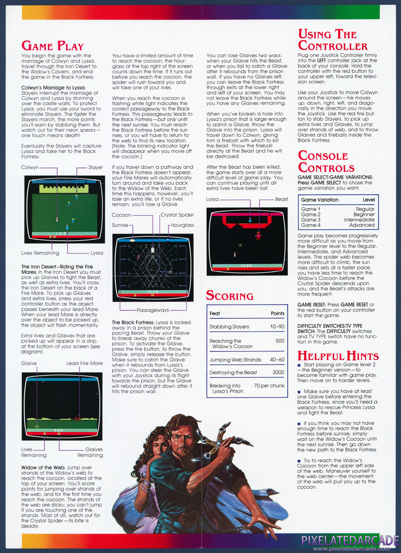 Krull: Instruction Manual - Page 3
