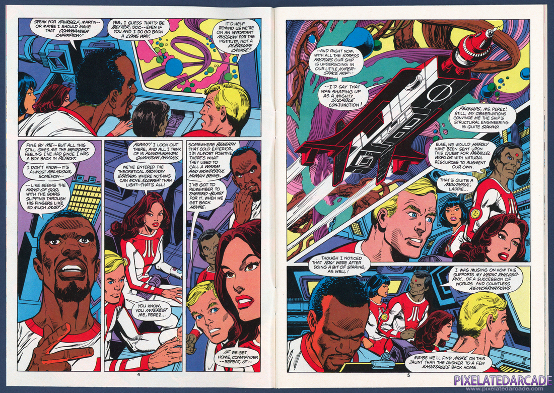 Star Raiders: Atari Force Comic Book - Page 4