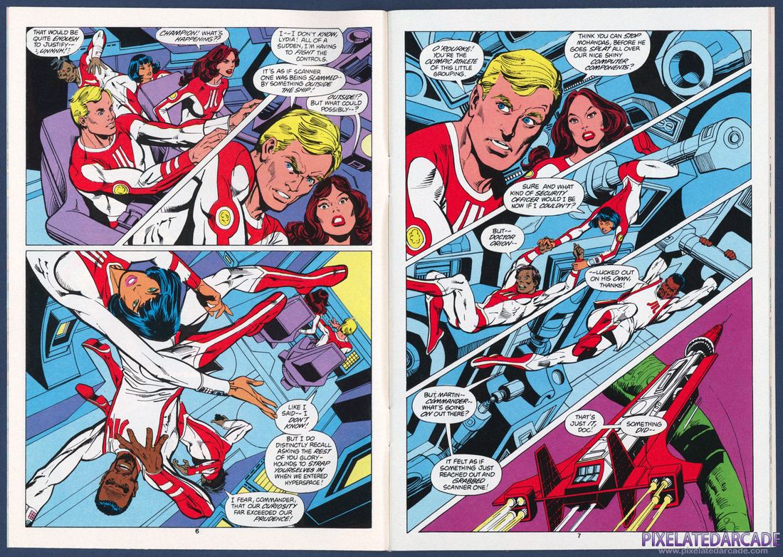 Star Raiders: Atari Force Comic Book - Page 5