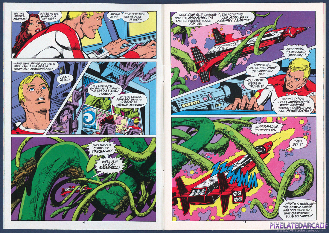 Star Raiders: Atari Force Comic Book - Page 7