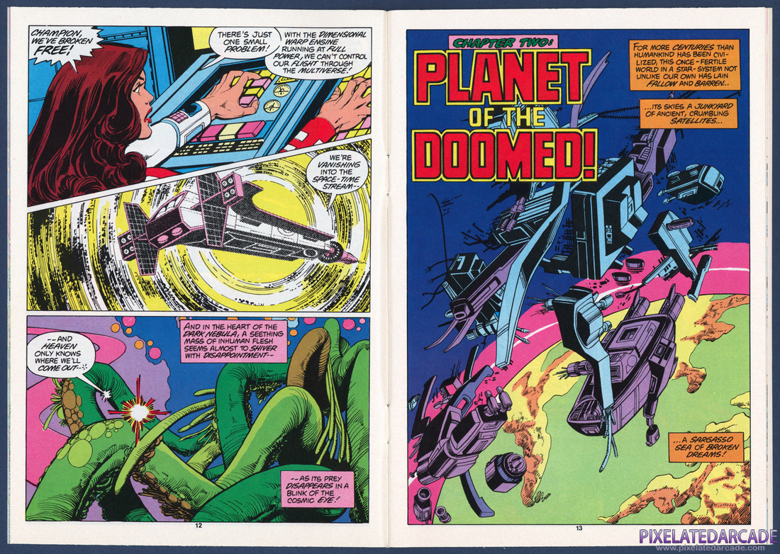 Star Raiders: Atari Force Comic Book - Page 8
