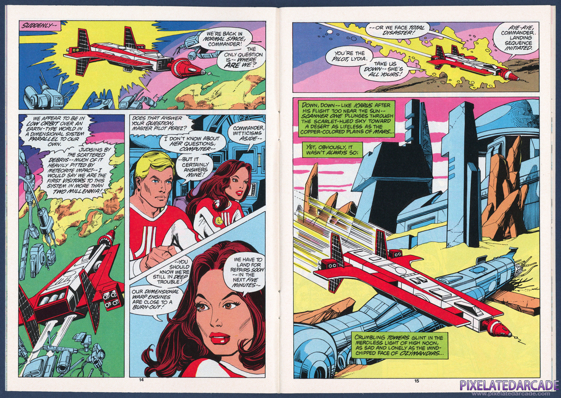 Star Raiders: Atari Force Comic Book - Page 9