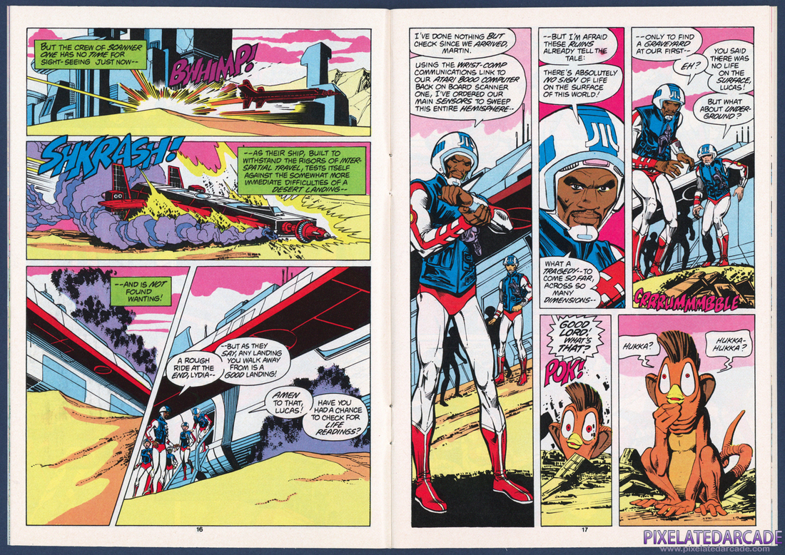 Star Raiders: Atari Force Comic Book - Page 10
