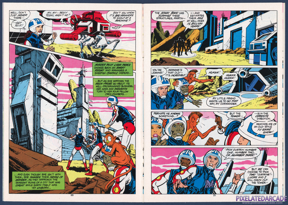 Star Raiders: Atari Force Comic Book - Page 12