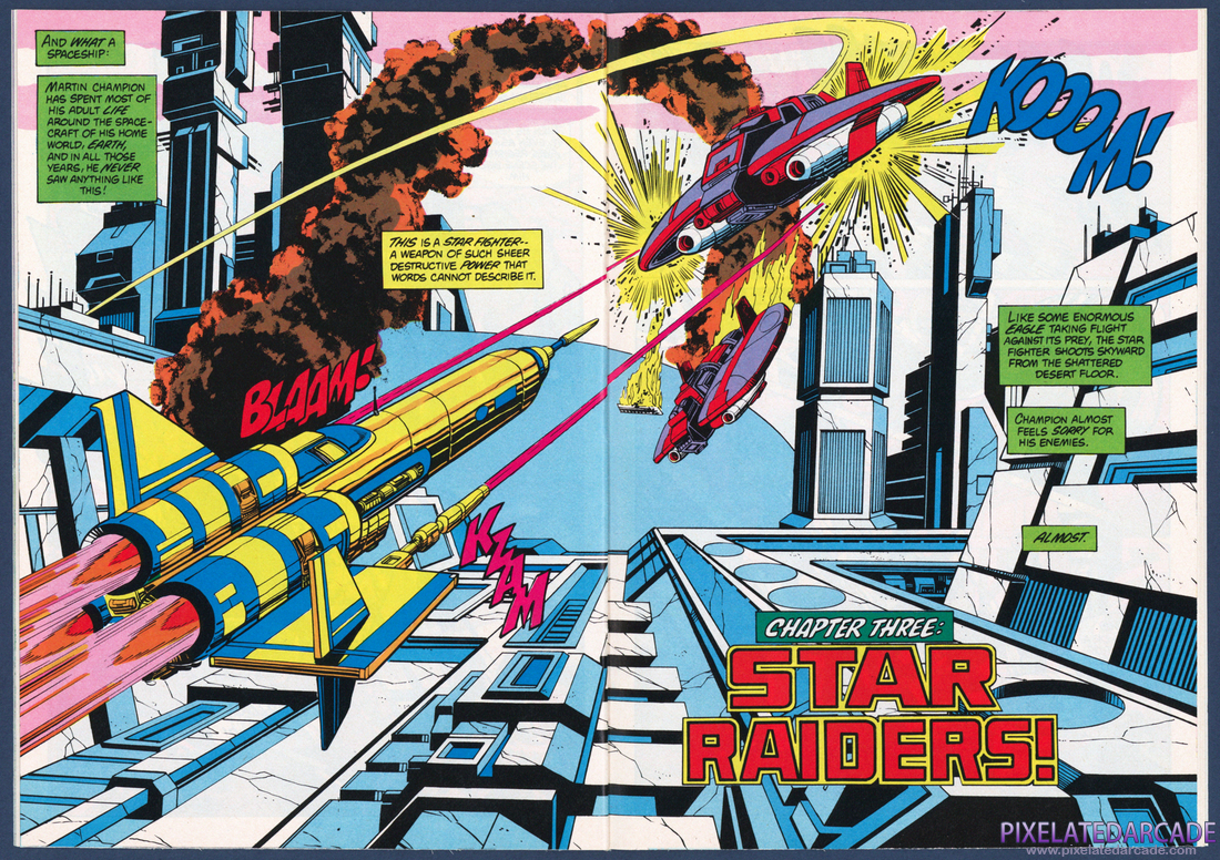 Star Raiders: Atari Force Comic Book - Page 16