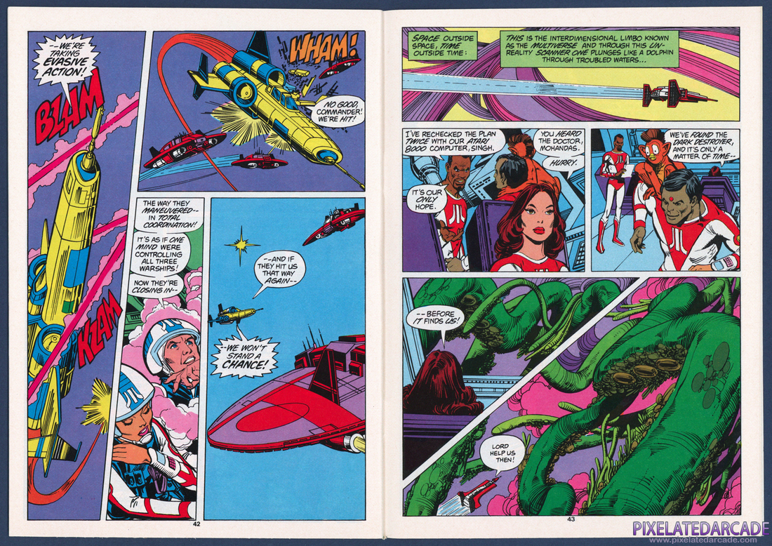 Star Raiders: Atari Force Comic Book - Page 23