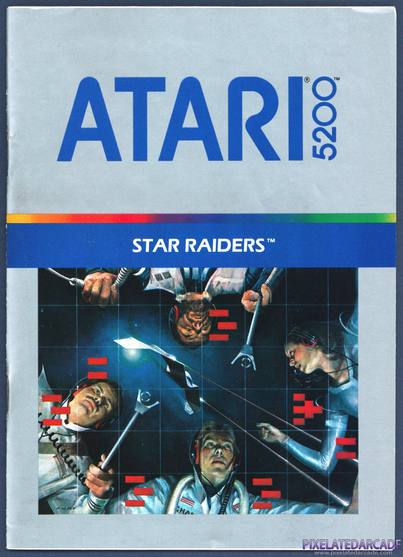 Star Raiders: Instruction Manual - Front Cover