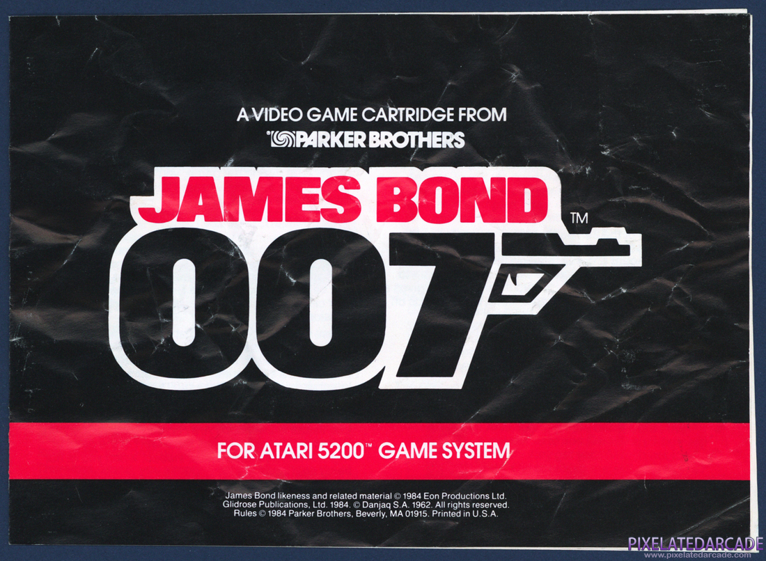 James Bond 007: Instruction Manual - Page 1