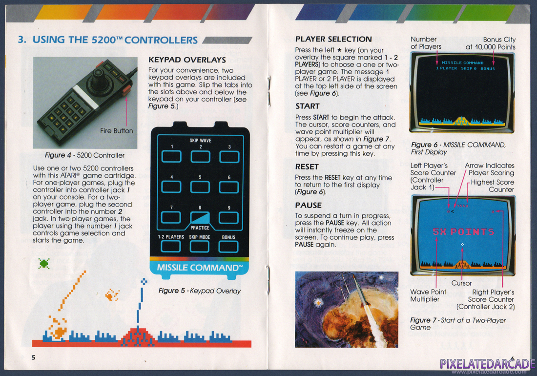Missile Command: Instruction Manual - Page 5