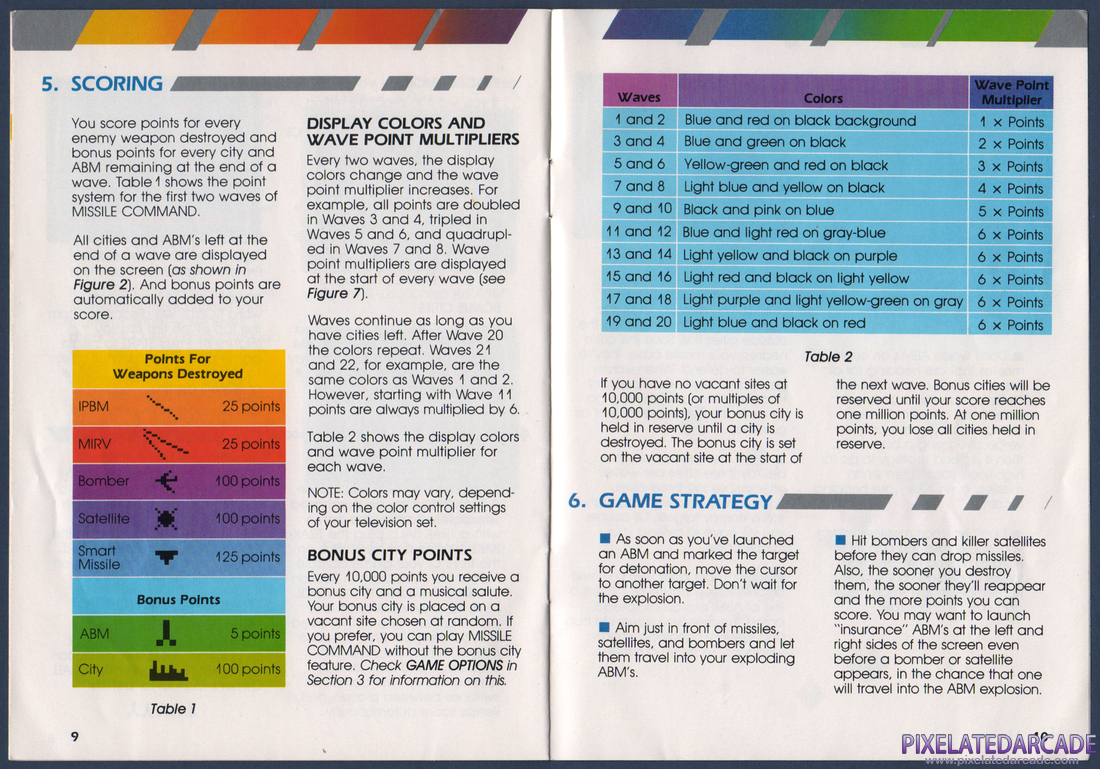 Missile Command: Instruction Manual - Page 7