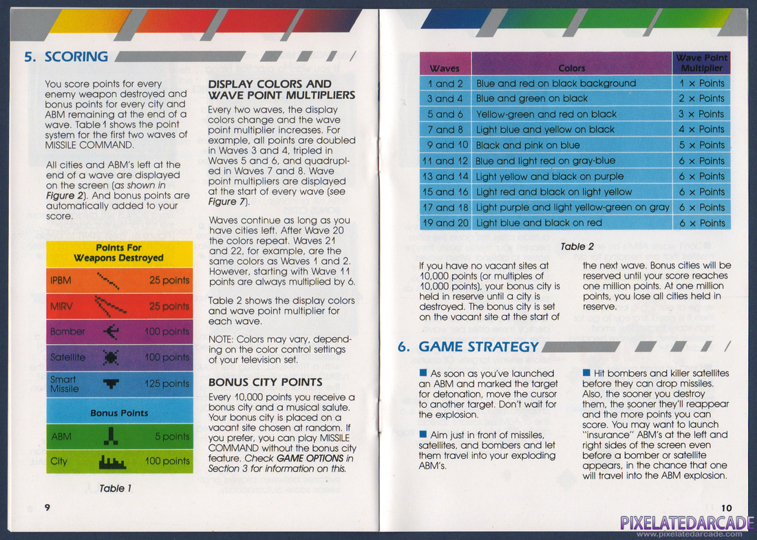 Missile Command: Instruction Manual - Page 7