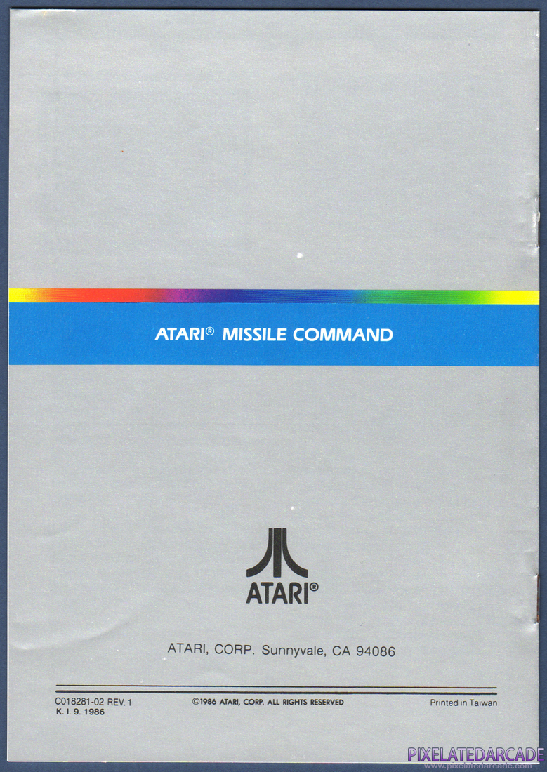 Missile Command: Instruction Manual - Page 9
