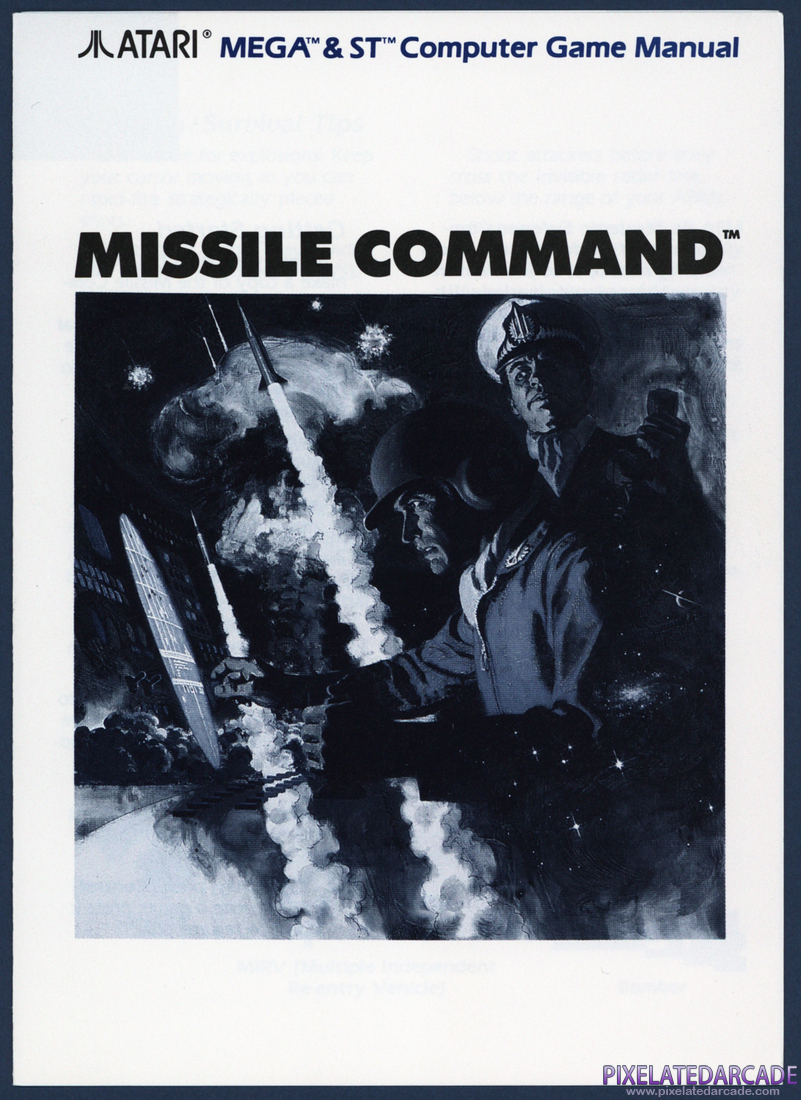 Missile Command: Instruction Manual - Page 1
