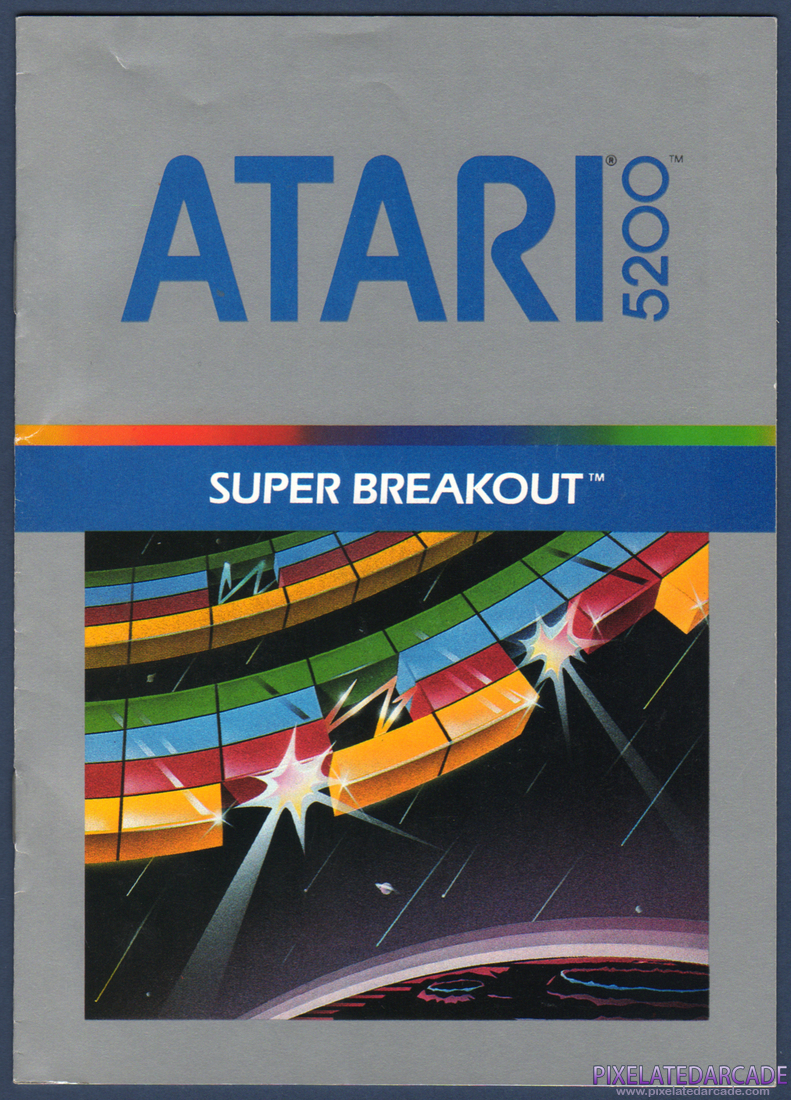 Super Breakout: Instruction Manual - Page 1