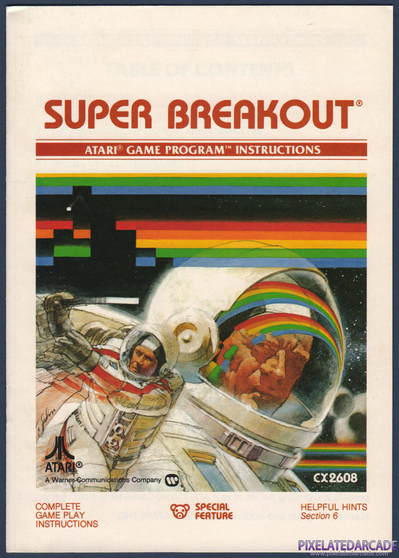 Super Breakout: Instruction Manual - Page 1