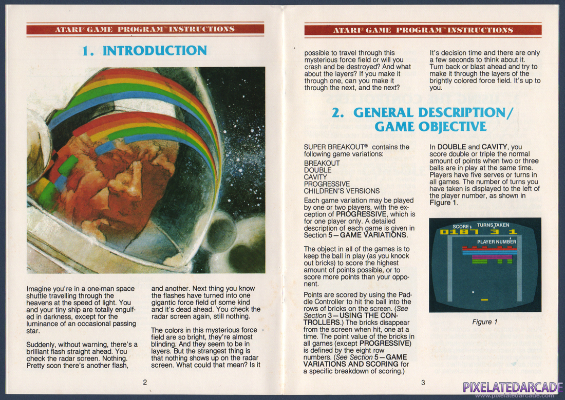 Super Breakout: Instruction Manual - Page 3