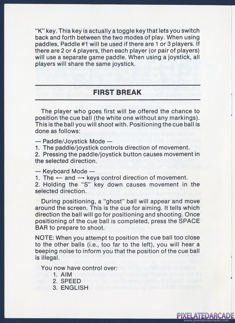 Rack 'em Up: Instruction Manual - Page 4