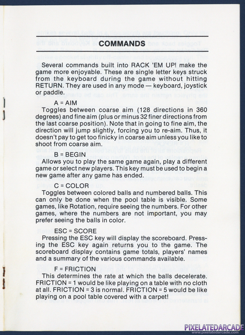 Rack 'em Up: Instruction Manual - Page 7