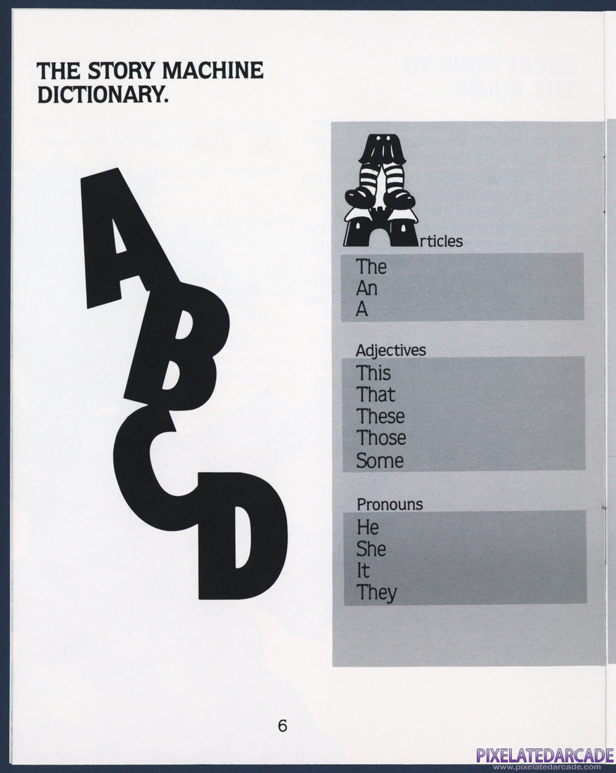Story Machine: Instruction Manual - Page 6