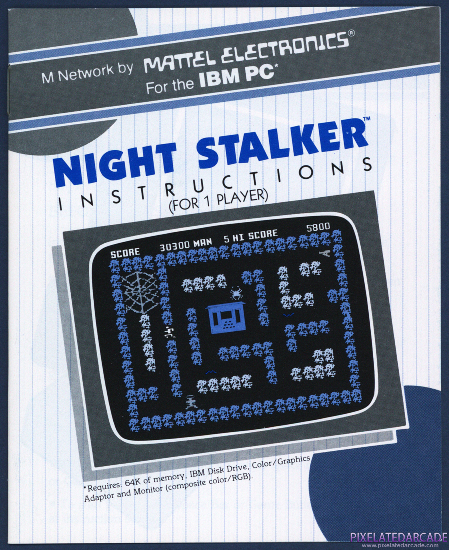 Night Stalker: Instruction Manual - Front Cover