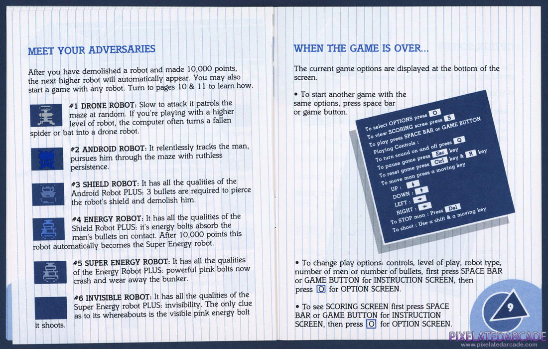 Night Stalker: Instruction Manual - Pages 8 - 9