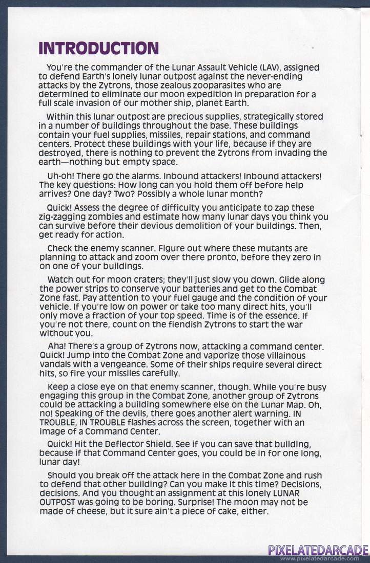 Lunar Outpost: Instruction Manual - Page 2