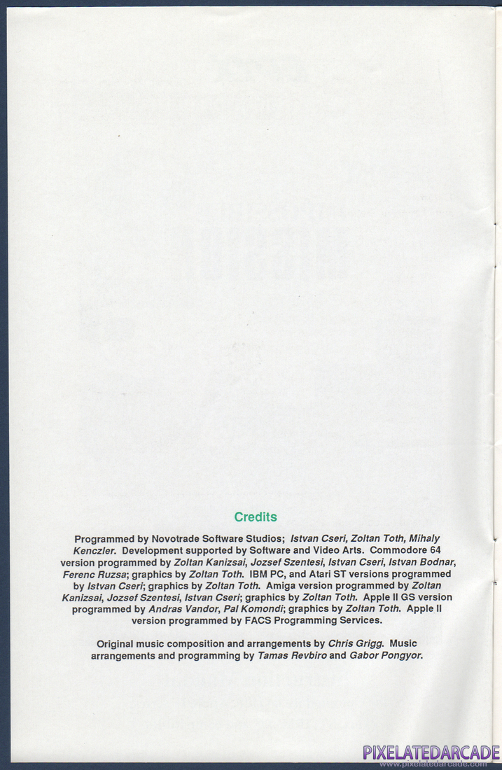 Impossible Mission II: Instruction Manual - Page 2