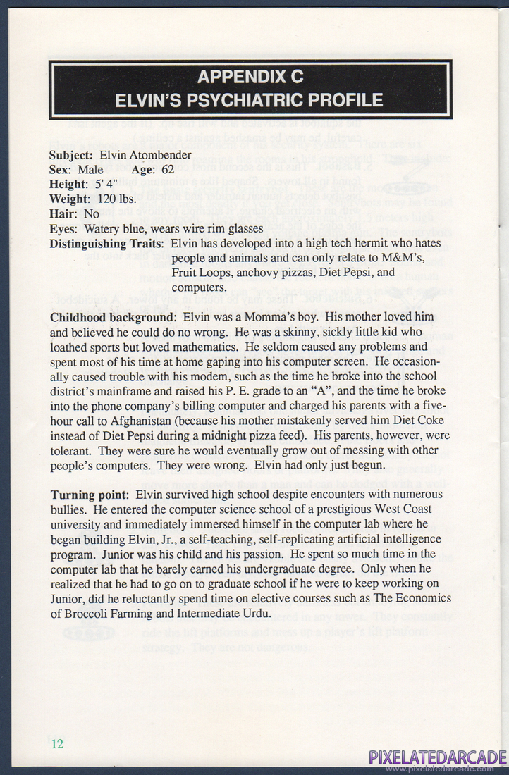 Impossible Mission II: Instruction Manual - Page 14