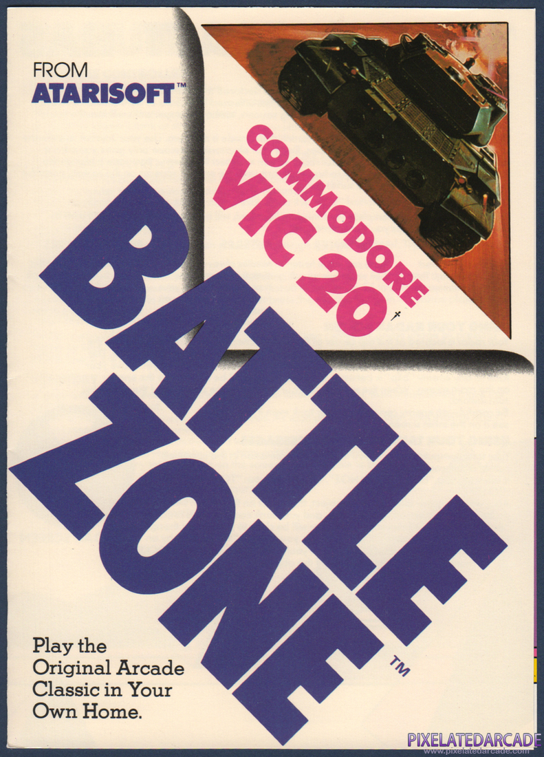 Battlezone: Instruction Manual - Page 1